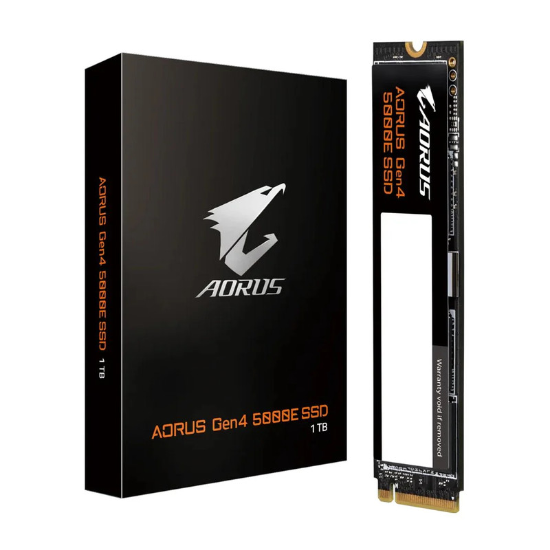 Gigabyte Aorus 5000E 1TB Gen 4 5000/4600 MB/s Internal SSD - مساحة تخزين